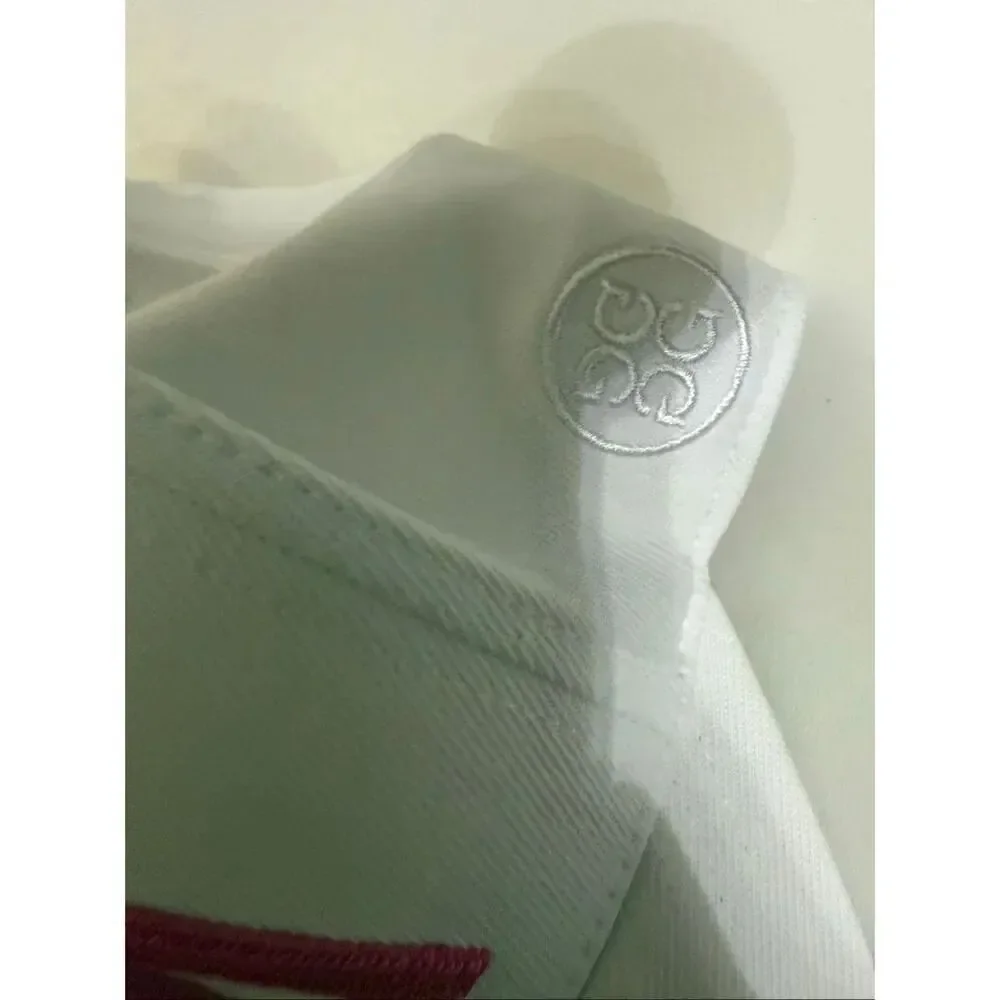 G/Fore Women's Nauka Golf Adjustable Snapback Hat Cap White Pink One Size